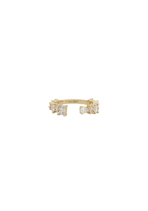 Lili Claspe Mavis Ring in Metallic Gold. Size 7. Also in 8.
