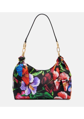 Dolce&Gabbana Small floral satin tote bag