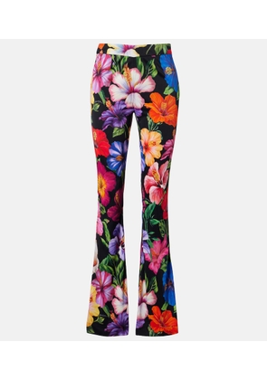 Dolce&Gabbana Floral flared pants