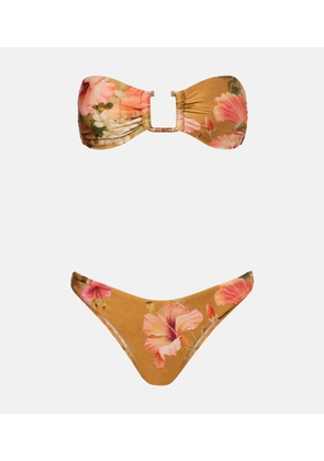 Zimmermann Mahon Floral bikini