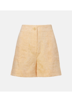 Eres Enjouee linen shorts