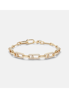 Messika Move Link 18kt gold bracelet with diamonds