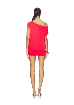 NIIHAI The Rel Dress in Red. Size M. Also in S, L.