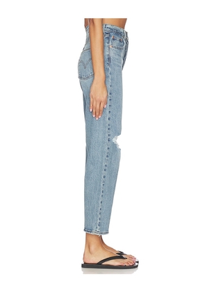 LEVI'S Ribcage Straight Ankle in Baby Blue. Size 24. Also in 26, 25, 27, 28, 29.