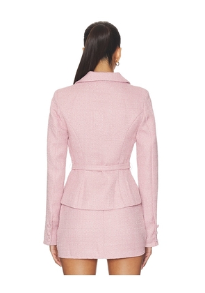 MORE TO COME Fawm Blazer in Pink. Size L. Also in XXS, XS, S, M.