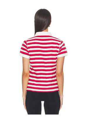 Miaou Lou Polo in Red. Size L. Also in XS, S, M.