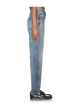 Moussy Vintage Ravencrest Straight Jeans in Blue. Size 25. Also in 26, 27, 28, 29, 30, 31, 32.