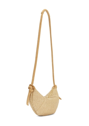 Mansur Gavriel Mini Fortuna Crossbody Bag in Neutral.
