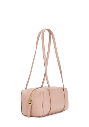 Mansur Gavriel Mini Filo Shoulder Bag in Brown.