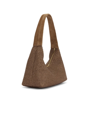 Mansur Gavriel Candy Baguette Shoulder Bag in Brown.