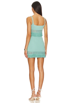 SAYLOR Kenzia Mini Dress in Green. Size M. Also in L.