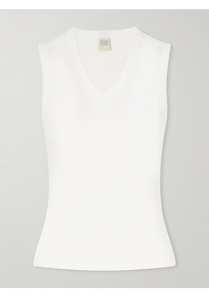 FLORE FLORE - Jill Organic Cotton-jersey Tank - White - x small,small,medium,large,x large