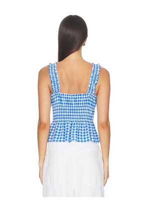 Rails x Giadzy Donna Top in Blue. Size L. Also in XS, S, M.
