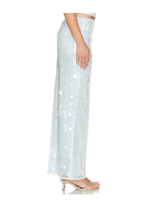 superdown Bryony Maxi Skirt in Blue. Size L. Also in XXS, XS, S.