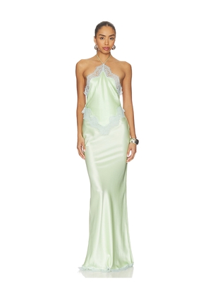 retrofete Everly Dress in Mint. Size L. Also in M, S, XL, XS, XXS.