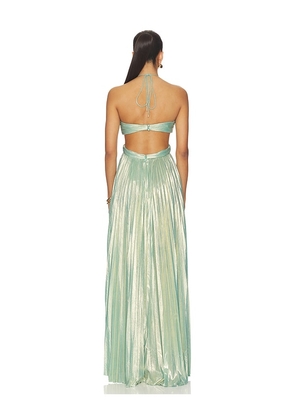 retrofete Keira Dress in Mint. Size L. Also in M, S, XS.