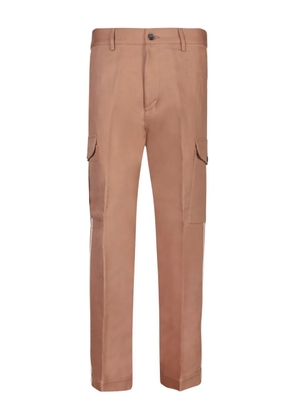 Nine In The Morning cargo-pocket stripe trousers - Brown