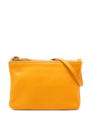 Celine Pre-Owned 2013 Small Lambskin Trio crossbody bag - Orange