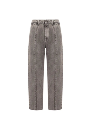Diesel straight-leg distressed jeans - Grey