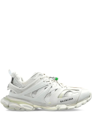 Balenciaga lace-up panelled sneakers - White