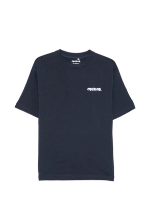 GEORGE. logo-print cotton T-shirt - Blue