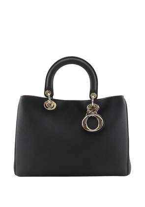 Christian Dior Pre-Owned 2010-2026 Large Leather Diorissimo satchel - Black