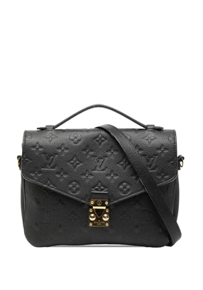 Louis Vuitton Pre-Owned 2018 Monogram Empreinte Pochette Metis satchel - Black