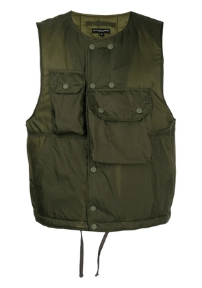 Engineered Garments pocket-detail Cover Vest - Green