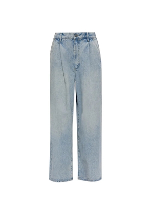 AllSaints Haze pleated high-waisted jeans - Blue