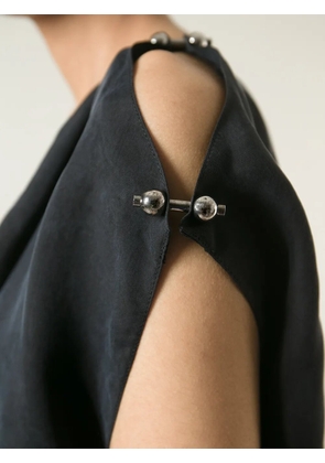 Lanvin v-neck dress - Black
