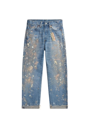 Ralph Lauren RRL splatter trousers - Blue