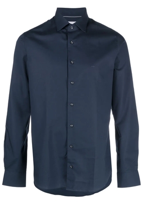 Michael Kors Collection long-sleeve poplin shirt - Blue