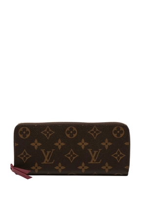 Louis Vuitton Pre-Owned 2010-2026 Monogram Clemence Wallet long wallets - Brown