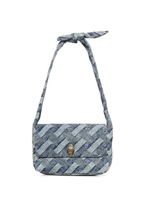 Kurt Geiger London Kensington woven shoulder bag - Blue