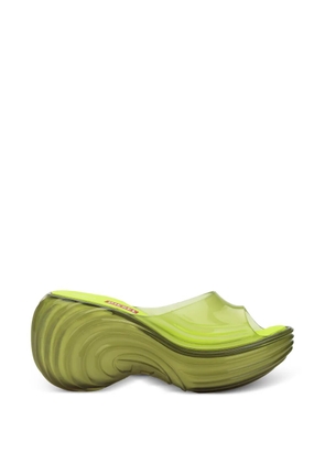 Melissa x Diesel Quantum platform sandals - Yellow