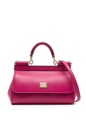Dolce & Gabbana Sicily leather mini bag - Pink