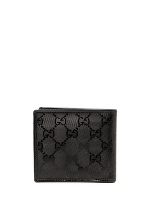 Gucci Pre-Owned 2000-2015 GG Imprime Bifold Wallet small wallets - Black
