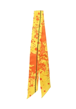 Hermès Pre-Owned 2004 Cheval Suprise Twilly Silk Scarf scarves - Yellow