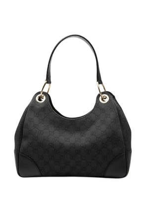 Gucci Pre-Owned 2000-2015 GG Denim Colbert shoulder bag - Black