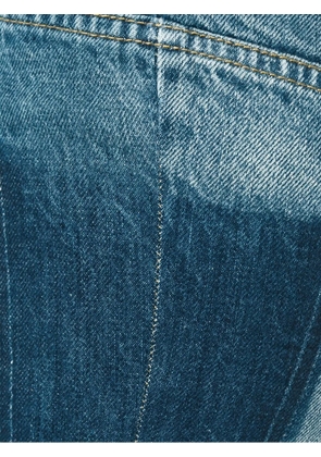 Alexander McQueen cropped jeans - Blue
