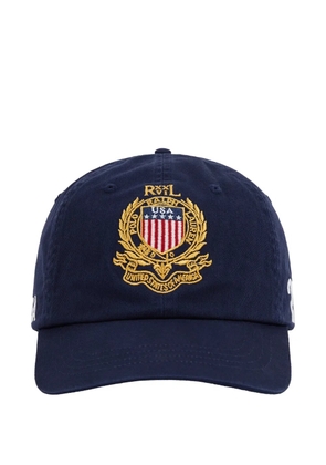 Polo Ralph Lauren embroidered-crest baseball cap - Blue