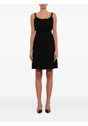 Alexander McQueen buckled strap dress - Black
