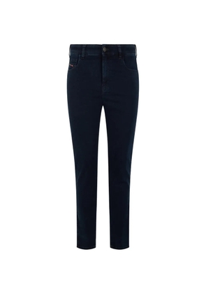 Diesel logo-patch jeans - Blue