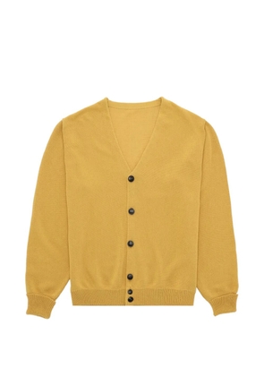 Fortela Oliver V-neck cardigan - Yellow