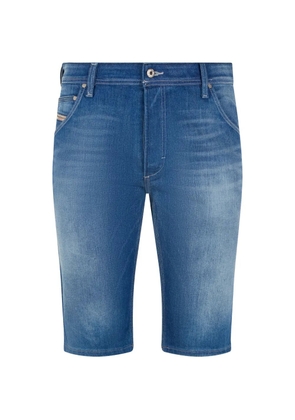Diesel faded denim shorts - Blue