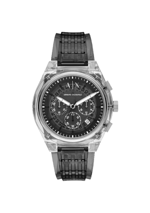 Armani Exchange chronograph 44mm watch - Grey