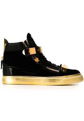 Giuseppe Zanotti 'Coby' hi-top sneakers - Blue