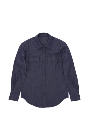 Fortela Smith heavy-chambray shirt - Blue