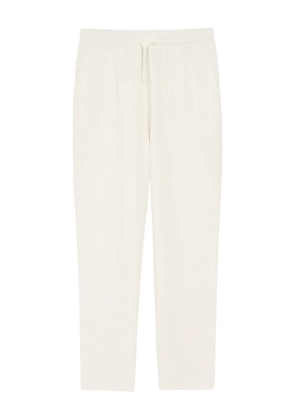 AMI Paris elasticated-waist patch-pocket trousers - Neutrals