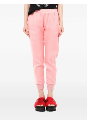 Alexander McQueen satin organza track pants - Pink